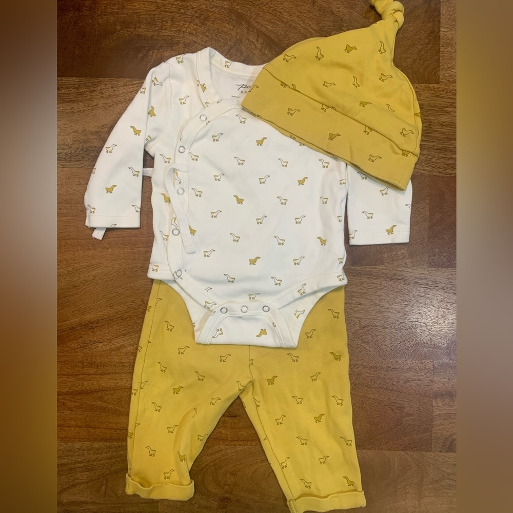 Pehr Goose 3 Piece Bodysuit Set